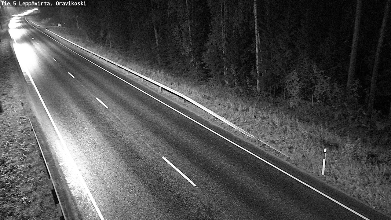 Kelikamerat Kuva Tie 5 Leppävirta, Oravikoski, Leppävirta, Pohjois-Savo