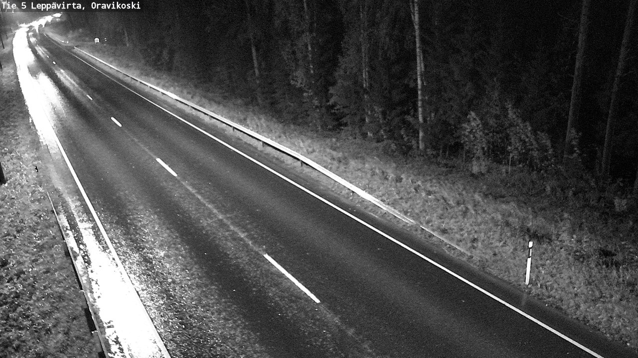 Kelikamerat Kuva Tie 5 Leppävirta, Oravikoski, Leppävirta, Pohjois-Savo