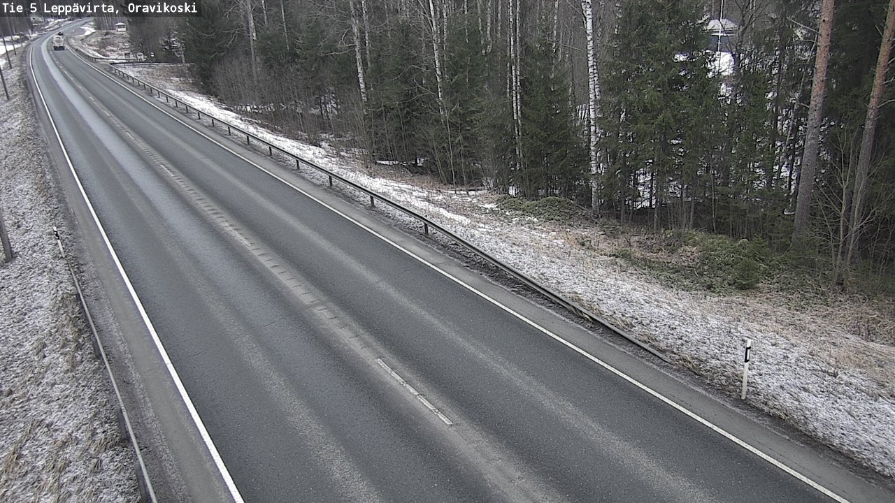 Kelikamerat Kuva Tie 5 Leppävirta, Oravikoski, Leppävirta, Pohjois-Savo