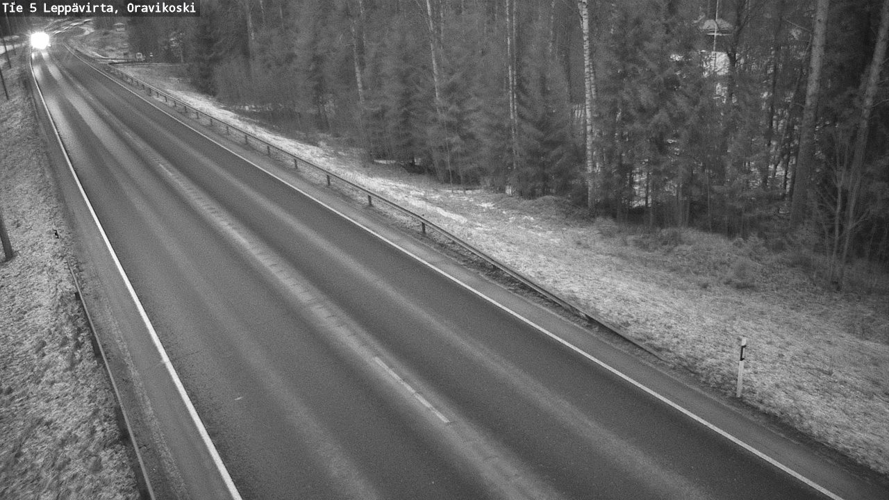 Kelikamerat Kuva Tie 5 Leppävirta, Oravikoski, Leppävirta, Pohjois-Savo