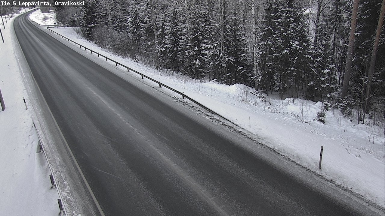 Kelikamerat Kuva Tie 5 Leppävirta, Oravikoski, Leppävirta, Pohjois-Savo