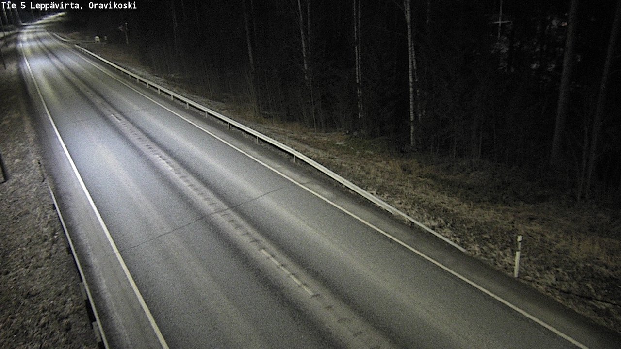 Kelikamerat Kuva Tie 5 Leppävirta, Oravikoski, Leppävirta, Pohjois-Savo