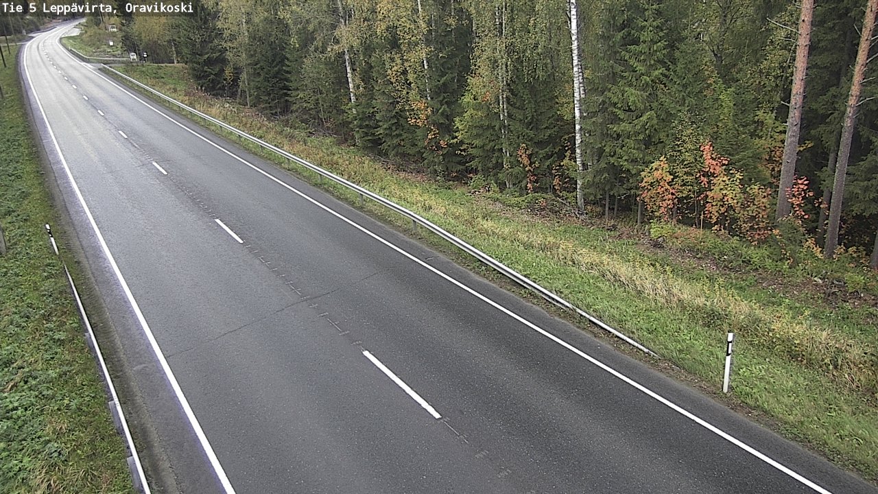 Kelikamerat Kuva Tie 5 Leppävirta, Oravikoski, Leppävirta, Pohjois-Savo