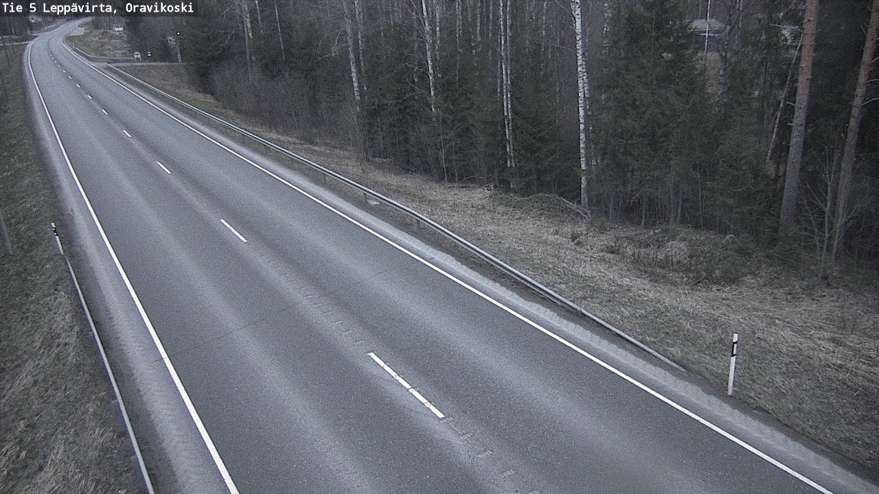 Kelikamerat Kuva Tie 5 Leppävirta, Oravikoski, Leppävirta, Pohjois-Savo