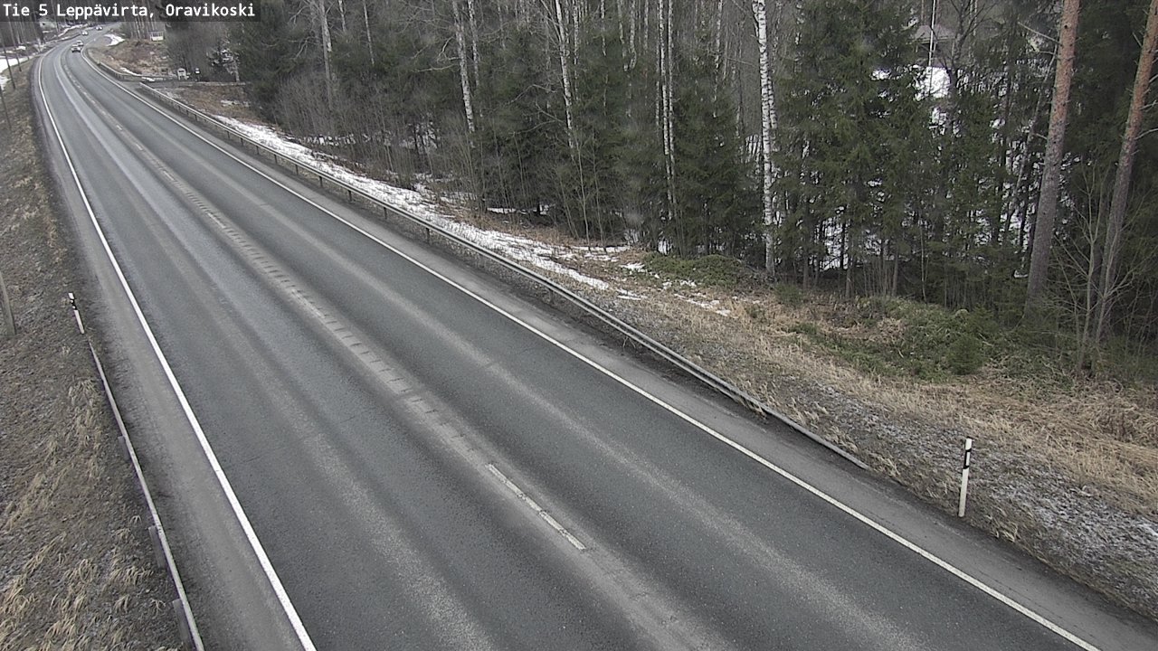 Kelikamerat Kuva Tie 5 Leppävirta, Oravikoski, Leppävirta, Pohjois-Savo