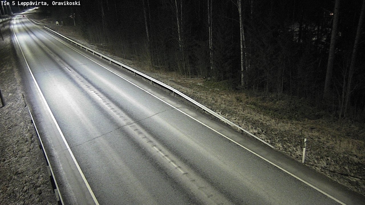 Kelikamerat Kuva Tie 5 Leppävirta, Oravikoski, Leppävirta, Pohjois-Savo