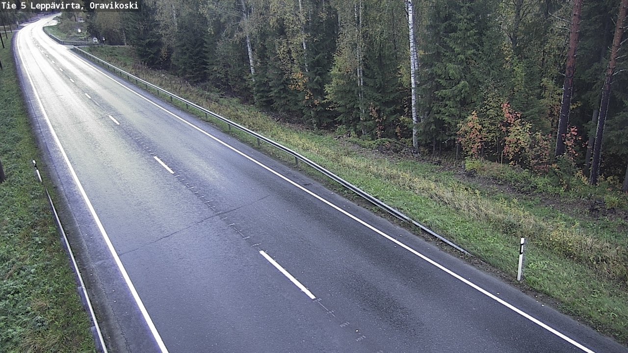 Kelikamerat Kuva Tie 5 Leppävirta, Oravikoski, Leppävirta, Pohjois-Savo