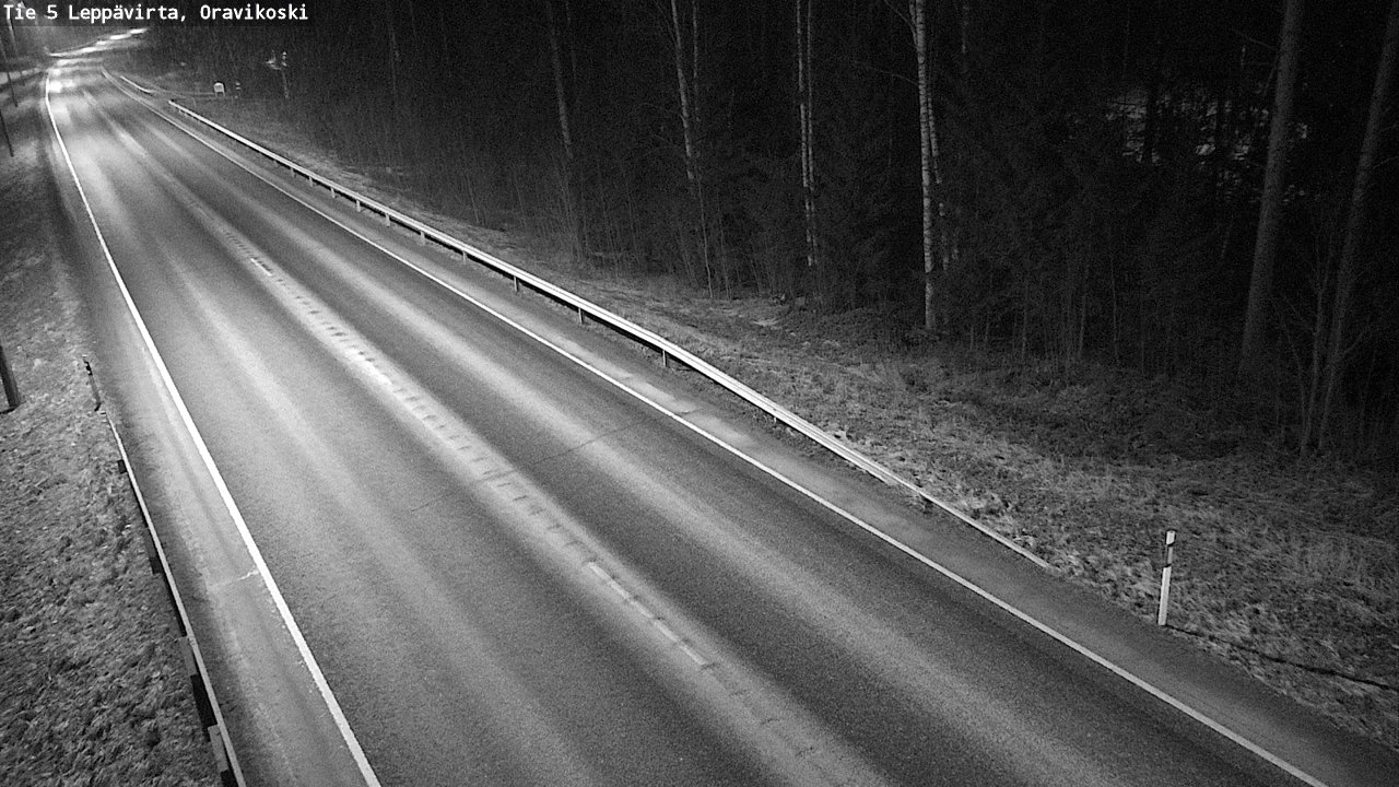 Kelikamerat Kuva Tie 5 Leppävirta, Oravikoski, Leppävirta, Pohjois-Savo