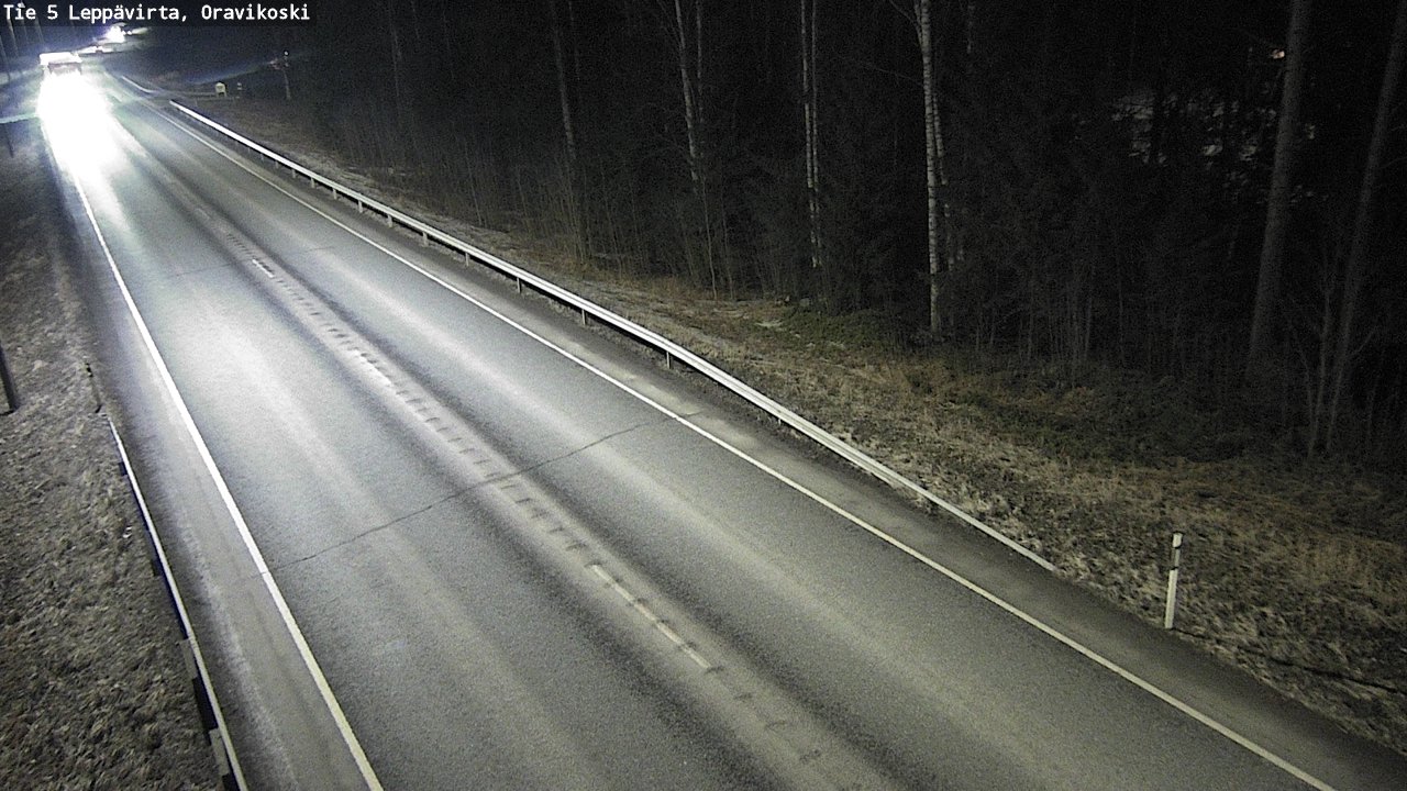 Kelikamerat Kuva Tie 5 Leppävirta, Oravikoski, Leppävirta, Pohjois-Savo