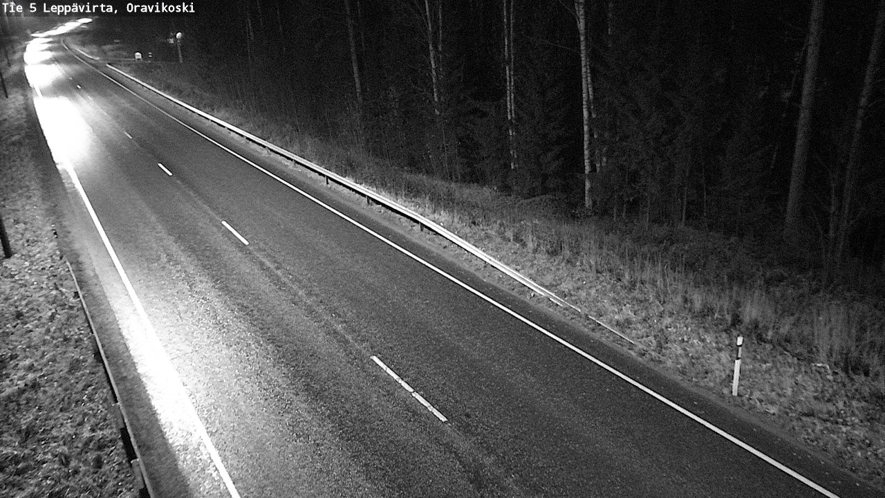 Kelikamerat Kuva Tie 5 Leppävirta, Oravikoski, Leppävirta, Pohjois-Savo