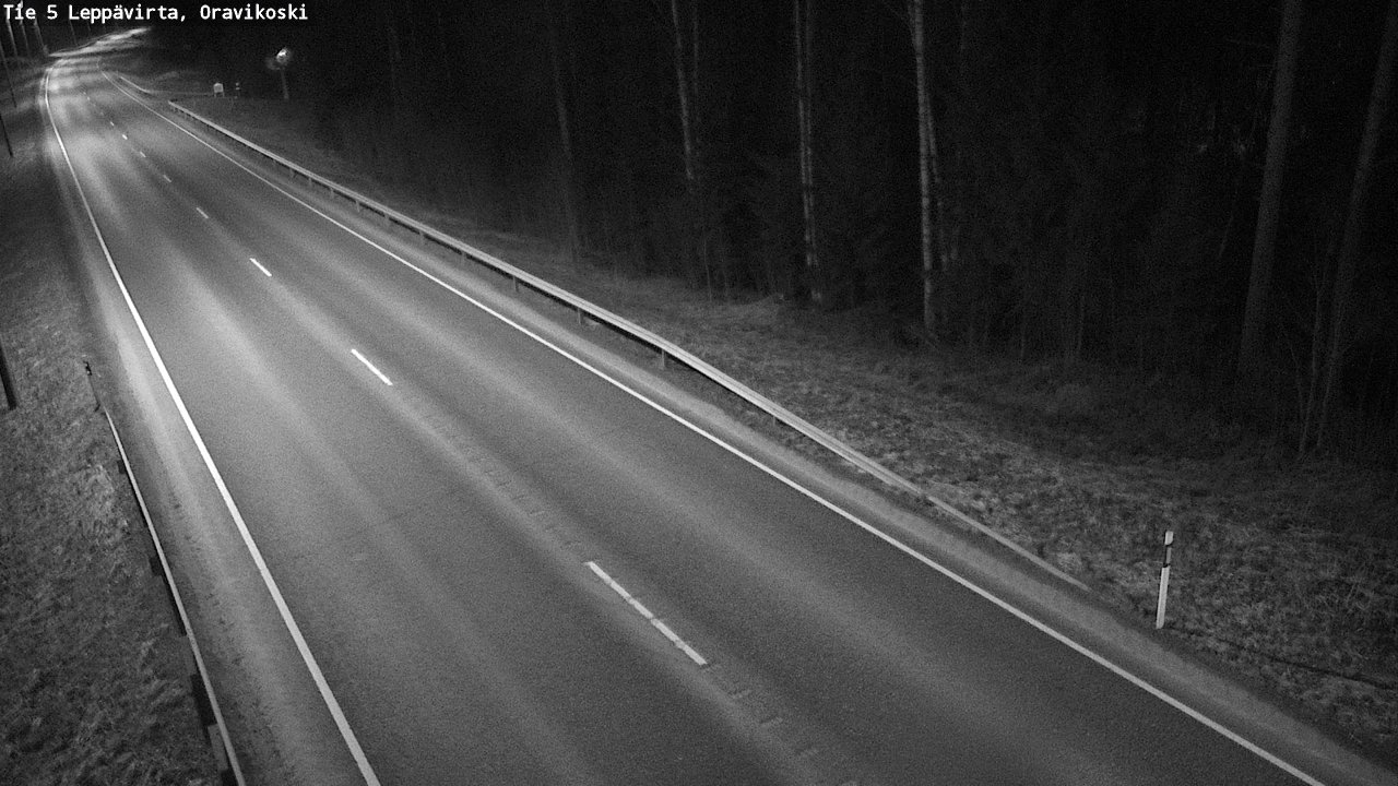 Kelikamerat Kuva Tie 5 Leppävirta, Oravikoski, Leppävirta, Pohjois-Savo