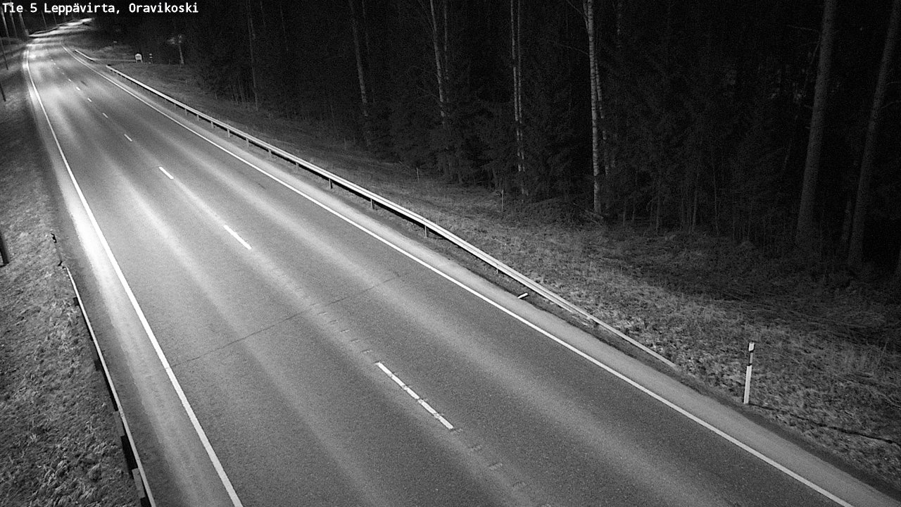 Kelikamerat Kuva Tie 5 Leppävirta, Oravikoski, Leppävirta, Pohjois-Savo