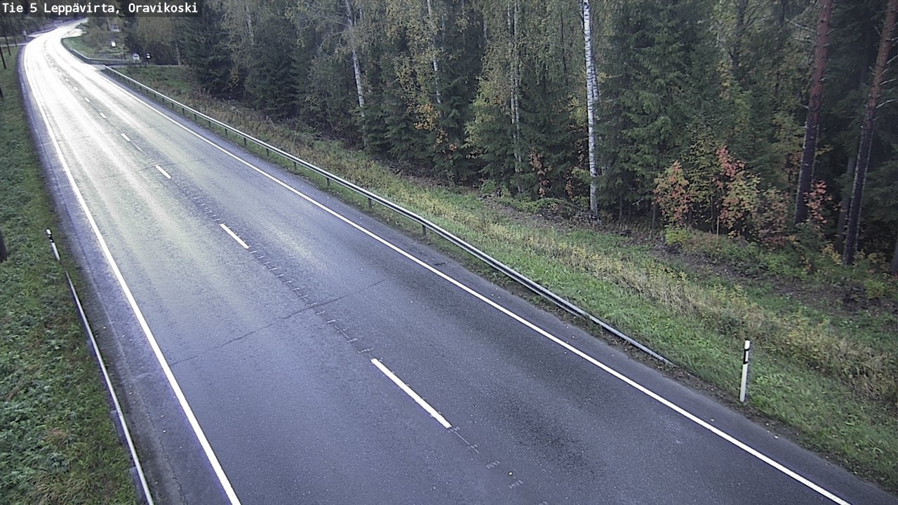 Kelikamerat Kuva Tie 5 Leppävirta, Oravikoski, Leppävirta, Pohjois-Savo