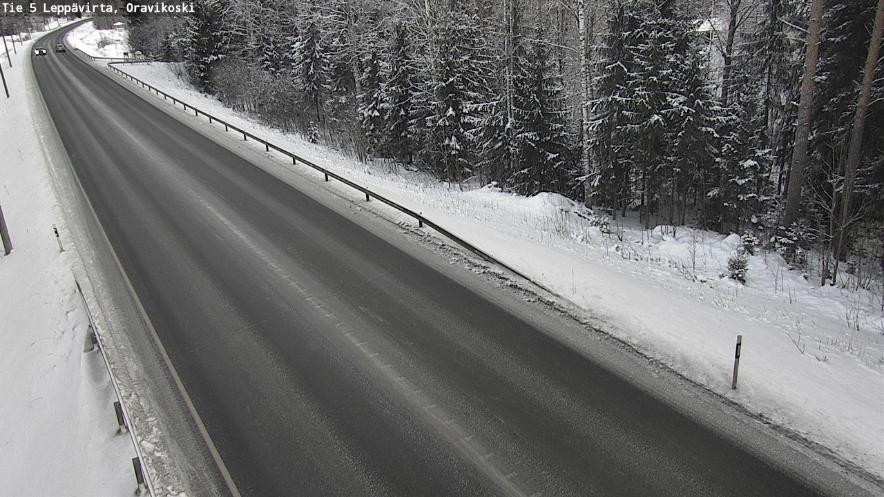 Kelikamerat Kuva Tie 5 Leppävirta, Oravikoski, Leppävirta, Pohjois-Savo