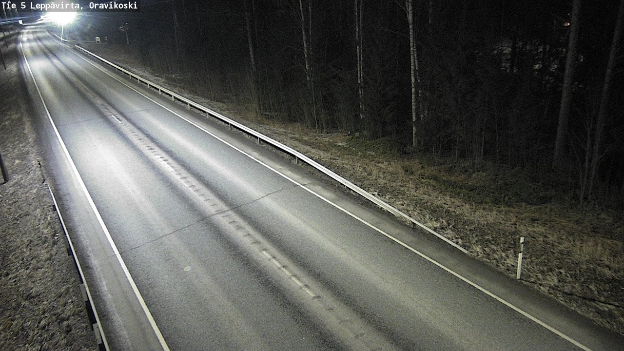 Kelikamerat Kuva Tie 5 Leppävirta, Oravikoski, Leppävirta, Pohjois-Savo