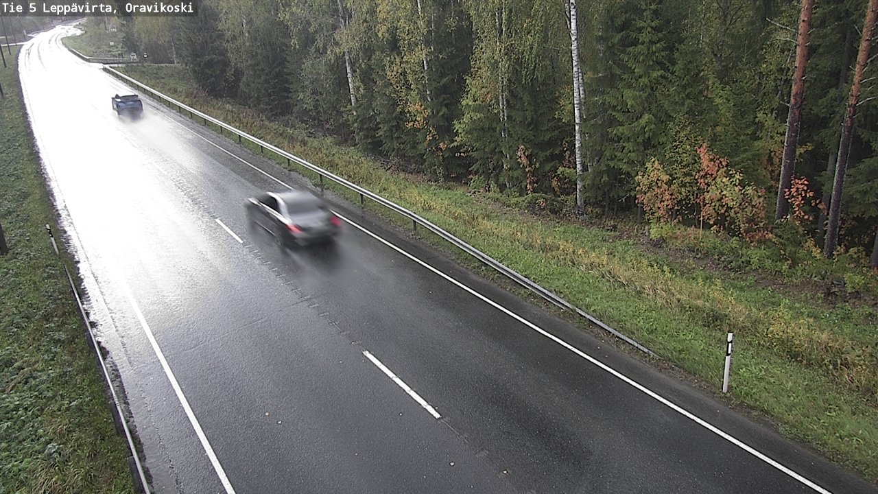 Kelikamerat Kuva Tie 5 Leppävirta, Oravikoski, Leppävirta, Pohjois-Savo