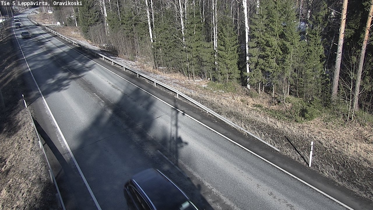 Kelikamerat Kuva Tie 5 Leppävirta, Oravikoski, Leppävirta, Pohjois-Savo