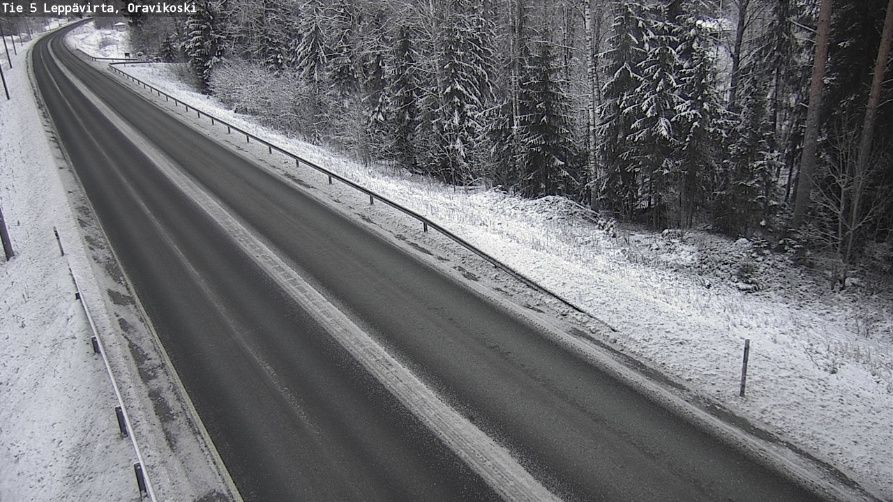 Kelikamerat Kuva Tie 5 Leppävirta, Oravikoski, Leppävirta, Pohjois-Savo