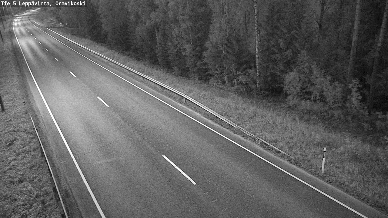 Kelikamerat Kuva Tie 5 Leppävirta, Oravikoski, Leppävirta, Pohjois-Savo