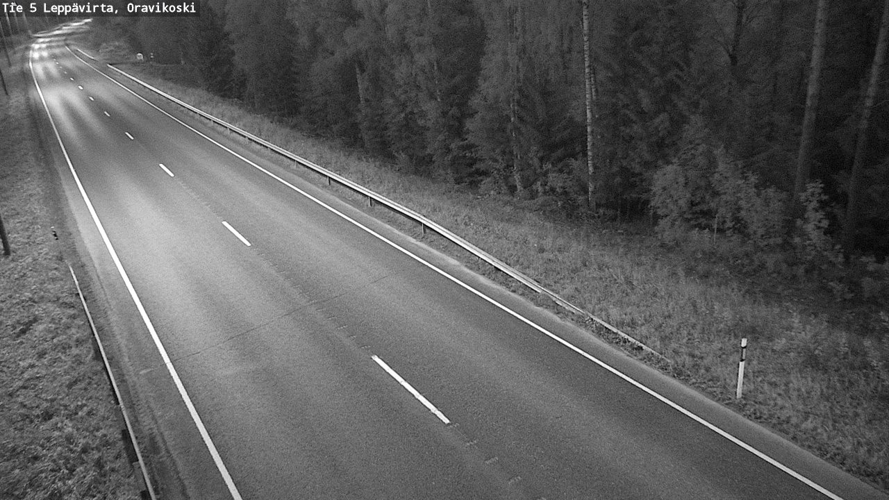 Kelikamerat Kuva Tie 5 Leppävirta, Oravikoski, Leppävirta, Pohjois-Savo