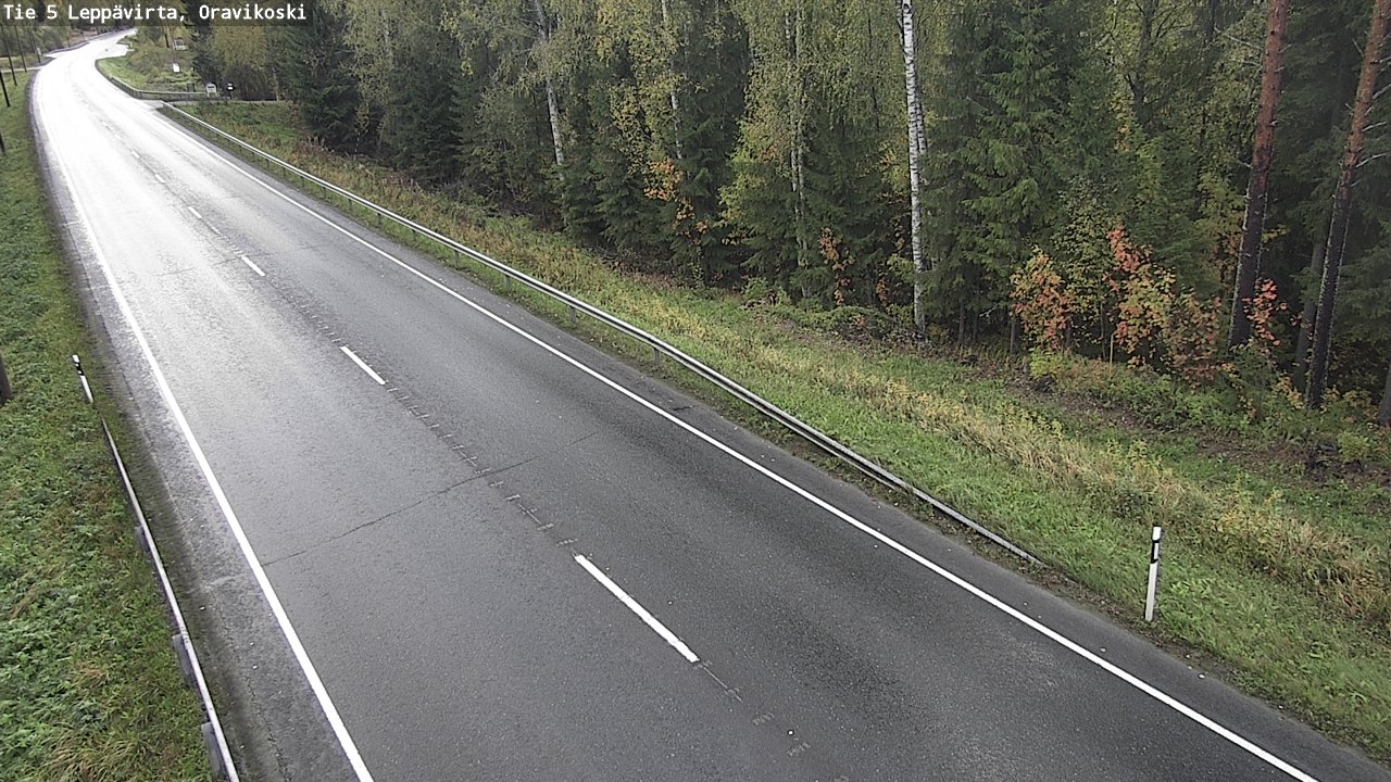 Kelikamerat Kuva Tie 5 Leppävirta, Oravikoski, Leppävirta, Pohjois-Savo