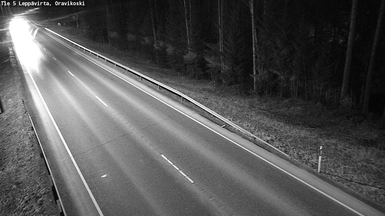 Kelikamerat Kuva Tie 5 Leppävirta, Oravikoski, Leppävirta, Pohjois-Savo