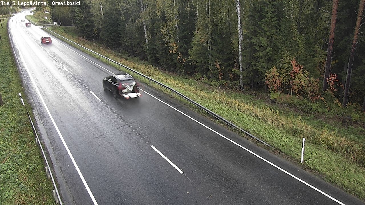 Kelikamerat Kuva Tie 5 Leppävirta, Oravikoski, Leppävirta, Pohjois-Savo