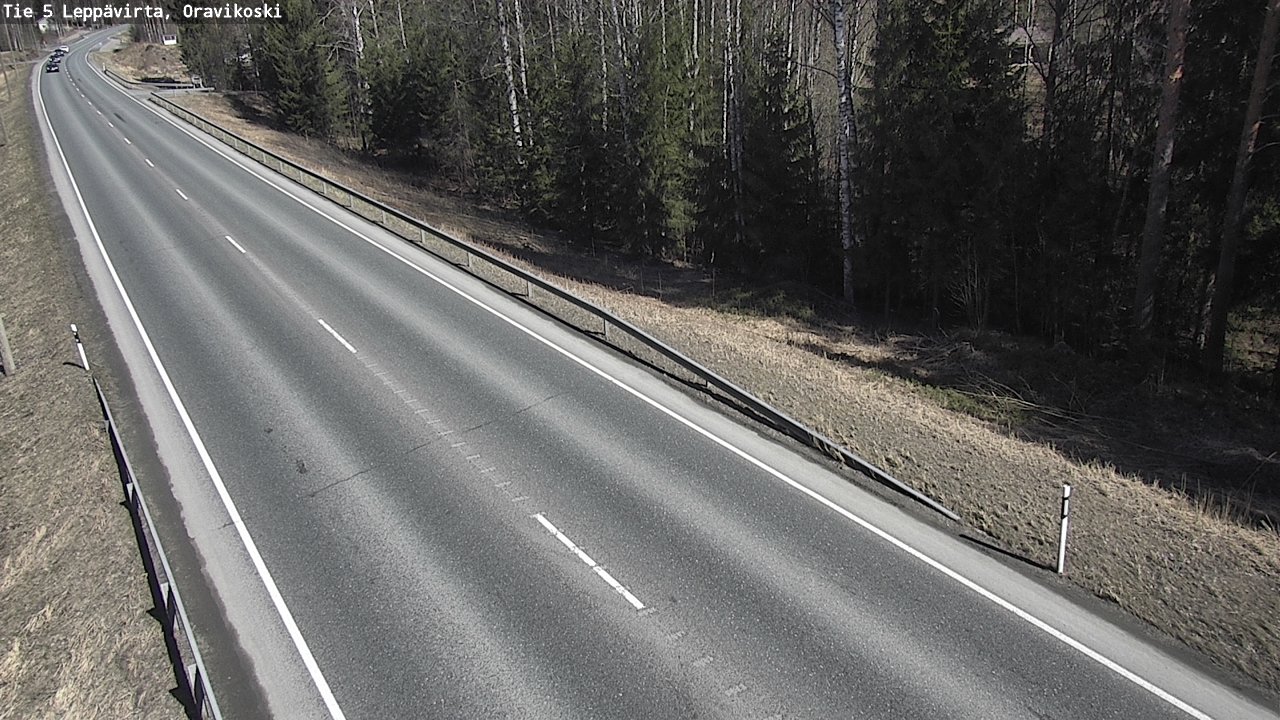 Kelikamerat Kuva Tie 5 Leppävirta, Oravikoski, Leppävirta, Pohjois-Savo