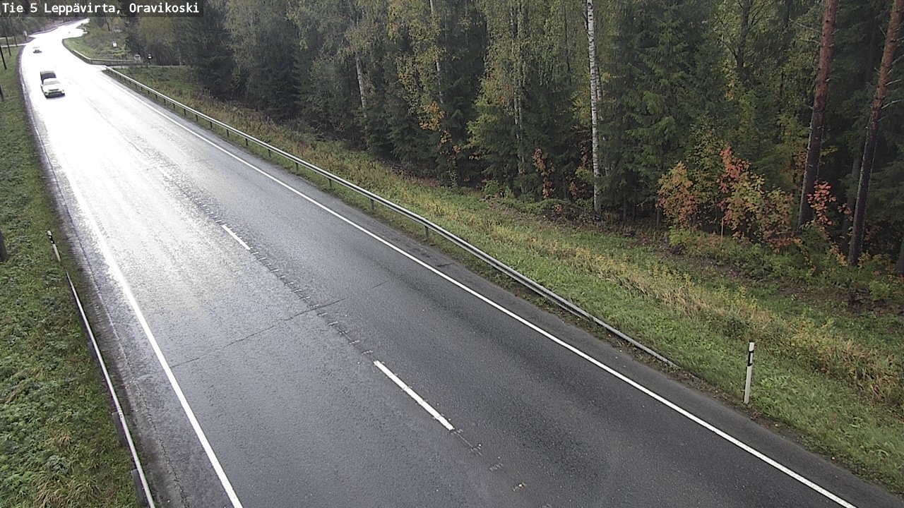 Kelikamerat Kuva Tie 5 Leppävirta, Oravikoski, Leppävirta, Pohjois-Savo