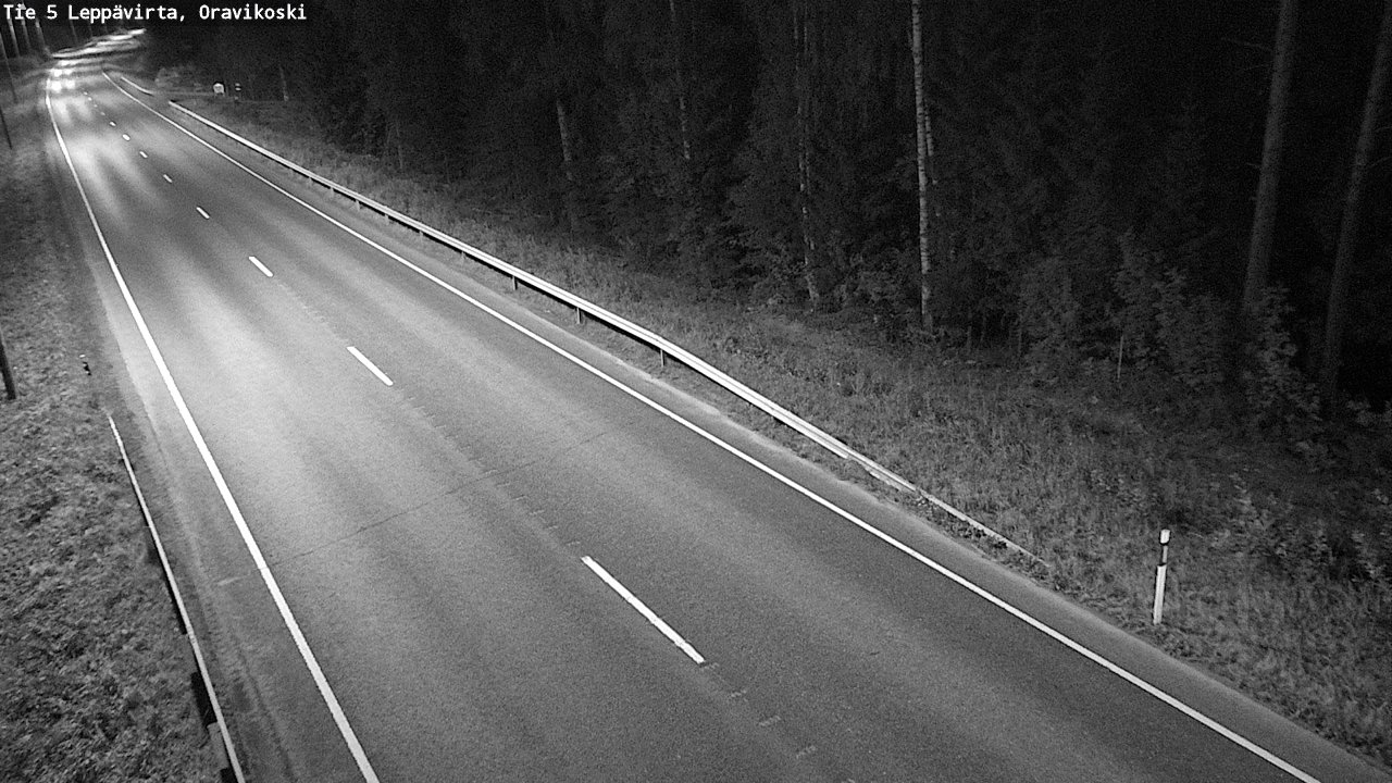 Kelikamerat Kuva Tie 5 Leppävirta, Oravikoski, Leppävirta, Pohjois-Savo
