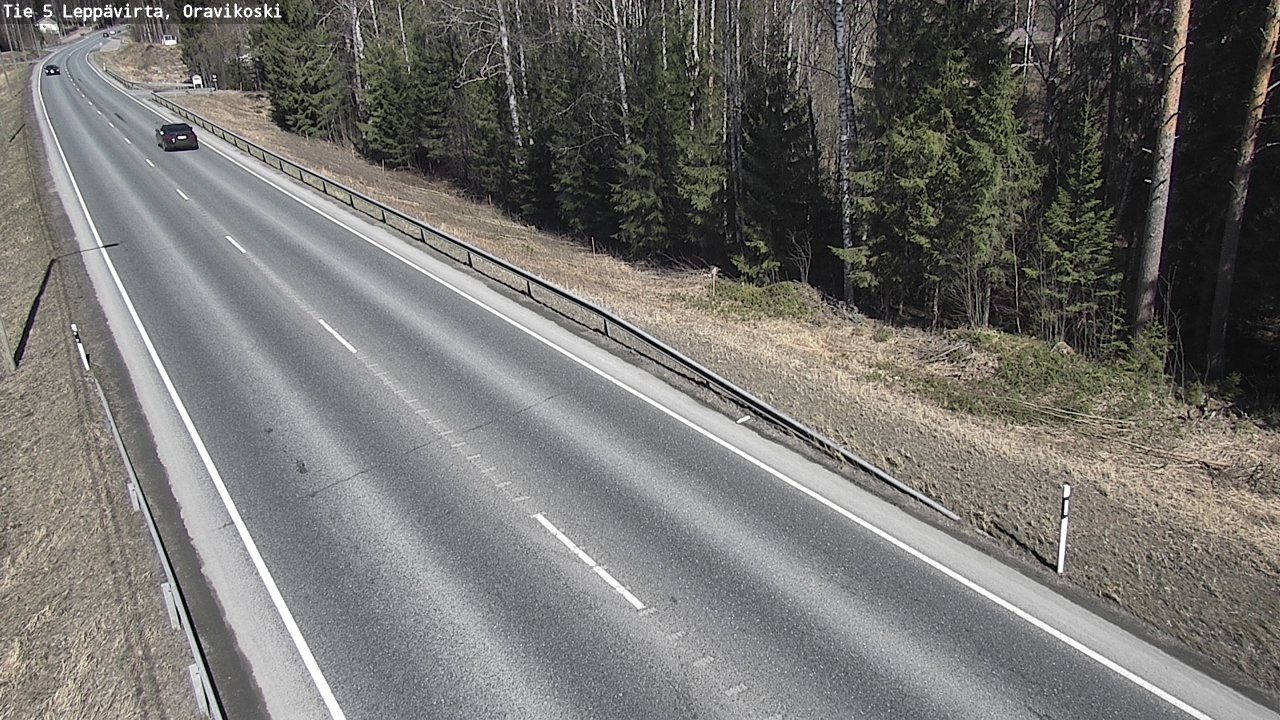 Kelikamerat Kuva Tie 5 Leppävirta, Oravikoski, Leppävirta, Pohjois-Savo