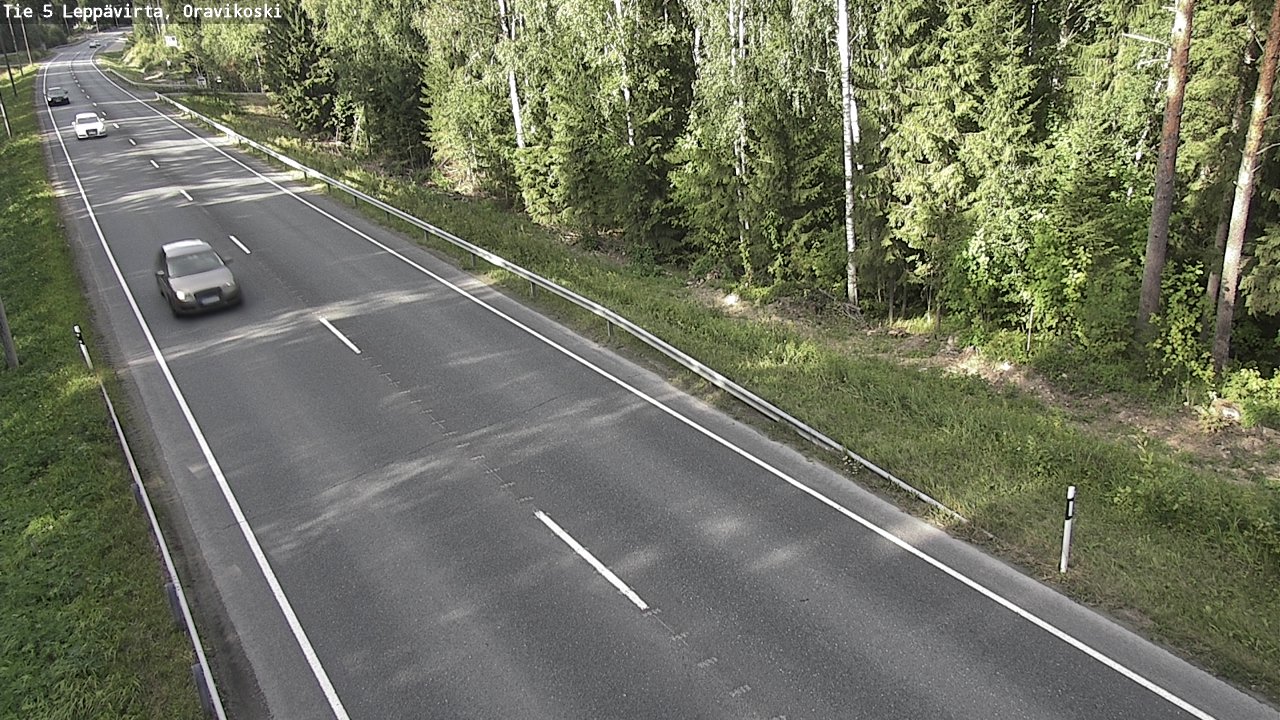 Kelikamerat Kuva Tie 5 Leppävirta, Oravikoski, Leppävirta, Pohjois-Savo