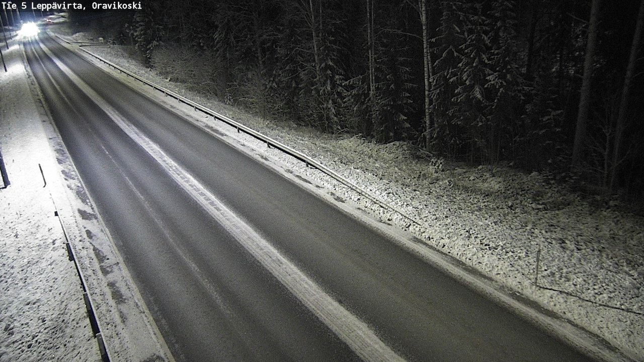 Kelikamerat Kuva Tie 5 Leppävirta, Oravikoski, Leppävirta, Pohjois-Savo