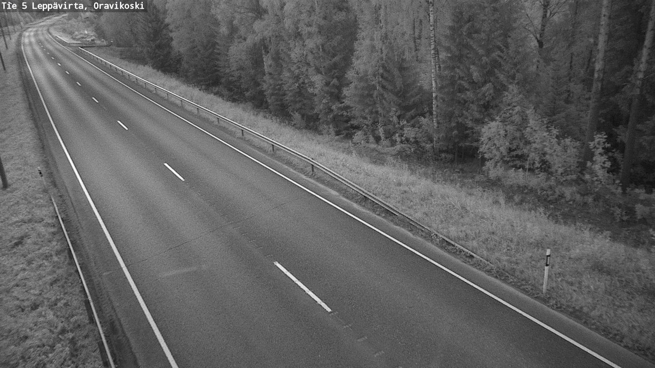 Kelikamerat Kuva Tie 5 Leppävirta, Oravikoski, Leppävirta, Pohjois-Savo