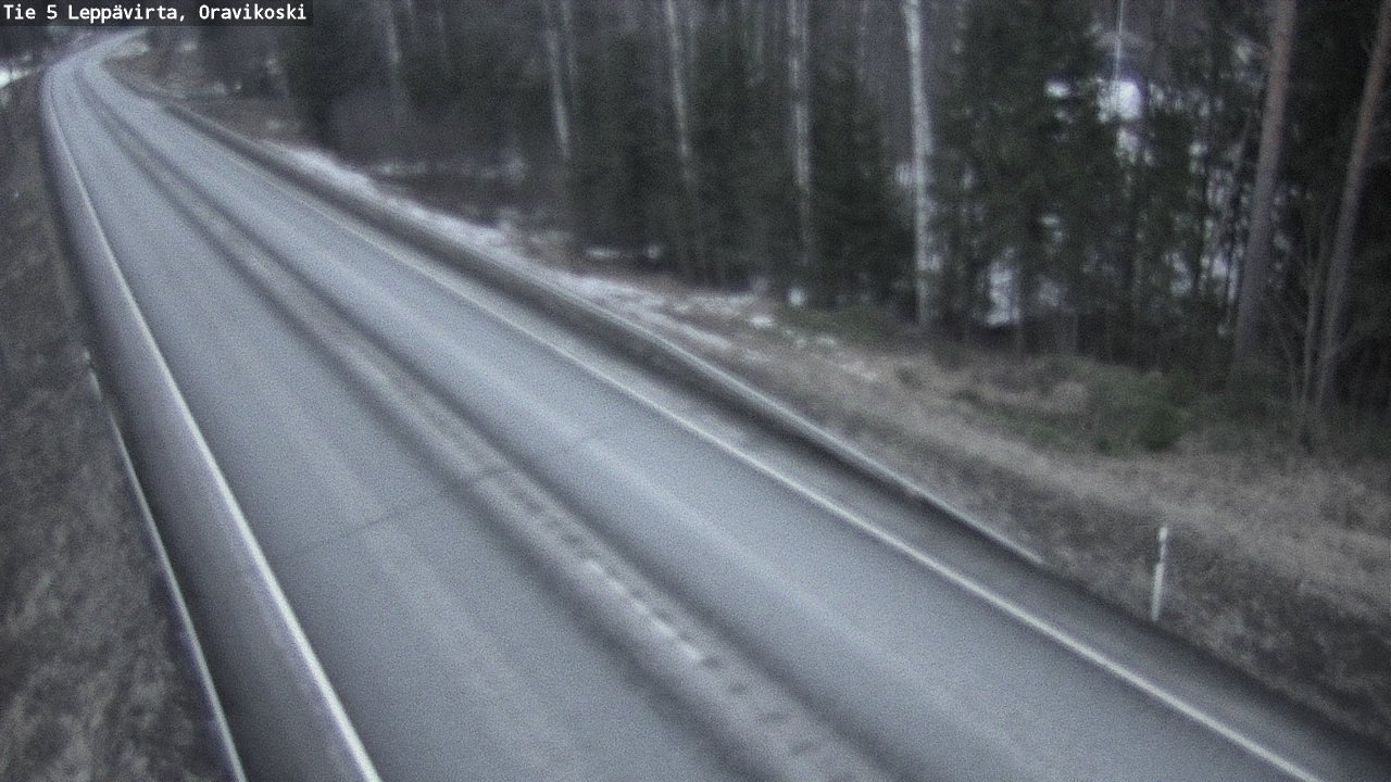 Kelikamerat Kuva Tie 5 Leppävirta, Oravikoski, Leppävirta, Pohjois-Savo