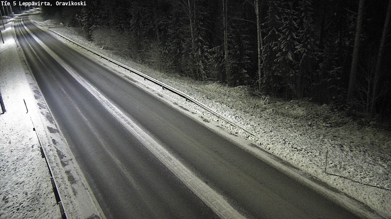 Kelikamerat Kuva Tie 5 Leppävirta, Oravikoski, Leppävirta, Pohjois-Savo