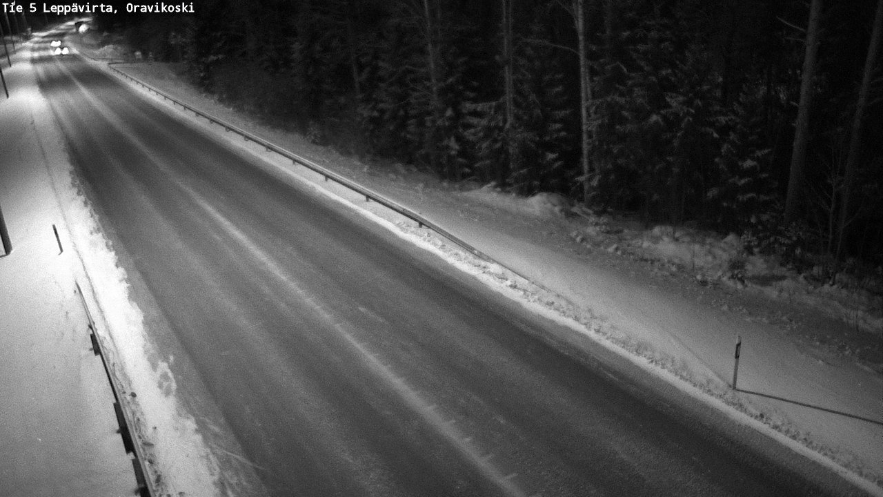 Kelikamerat Kuva Tie 5 Leppävirta, Oravikoski, Leppävirta, Pohjois-Savo