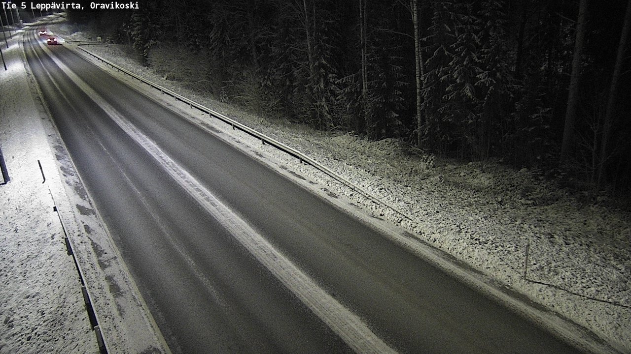 Kelikamerat Kuva Tie 5 Leppävirta, Oravikoski, Leppävirta, Pohjois-Savo