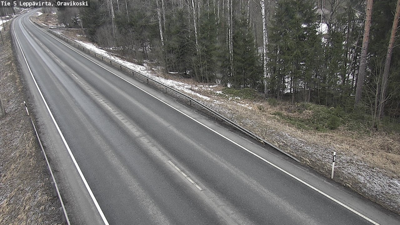 Kelikamerat Kuva Tie 5 Leppävirta, Oravikoski, Leppävirta, Pohjois-Savo