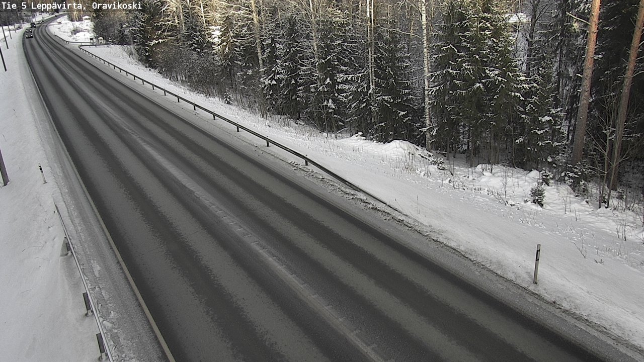 Kelikamerat Kuva Tie 5 Leppävirta, Oravikoski, Leppävirta, Pohjois-Savo