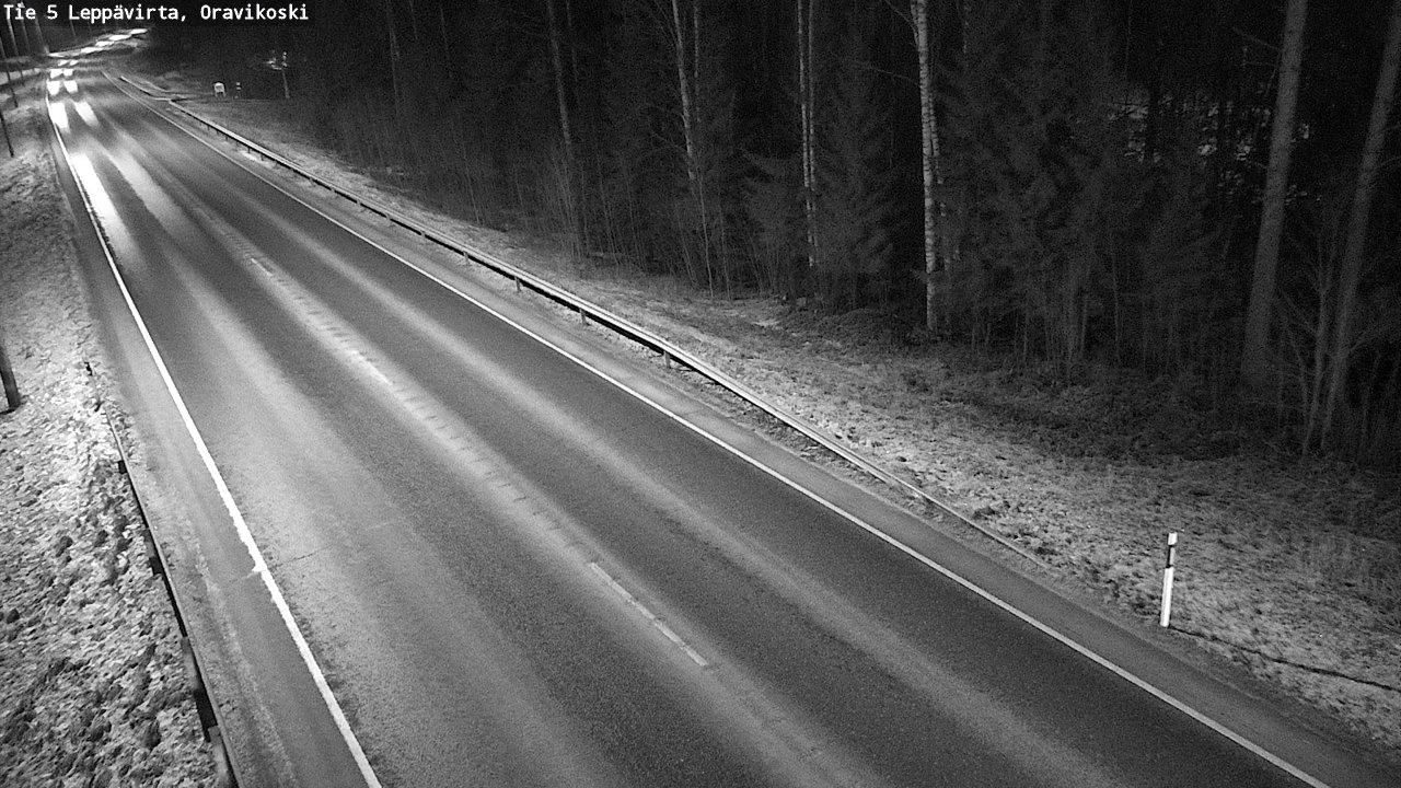 Kelikamerat Kuva Tie 5 Leppävirta, Oravikoski, Leppävirta, Pohjois-Savo