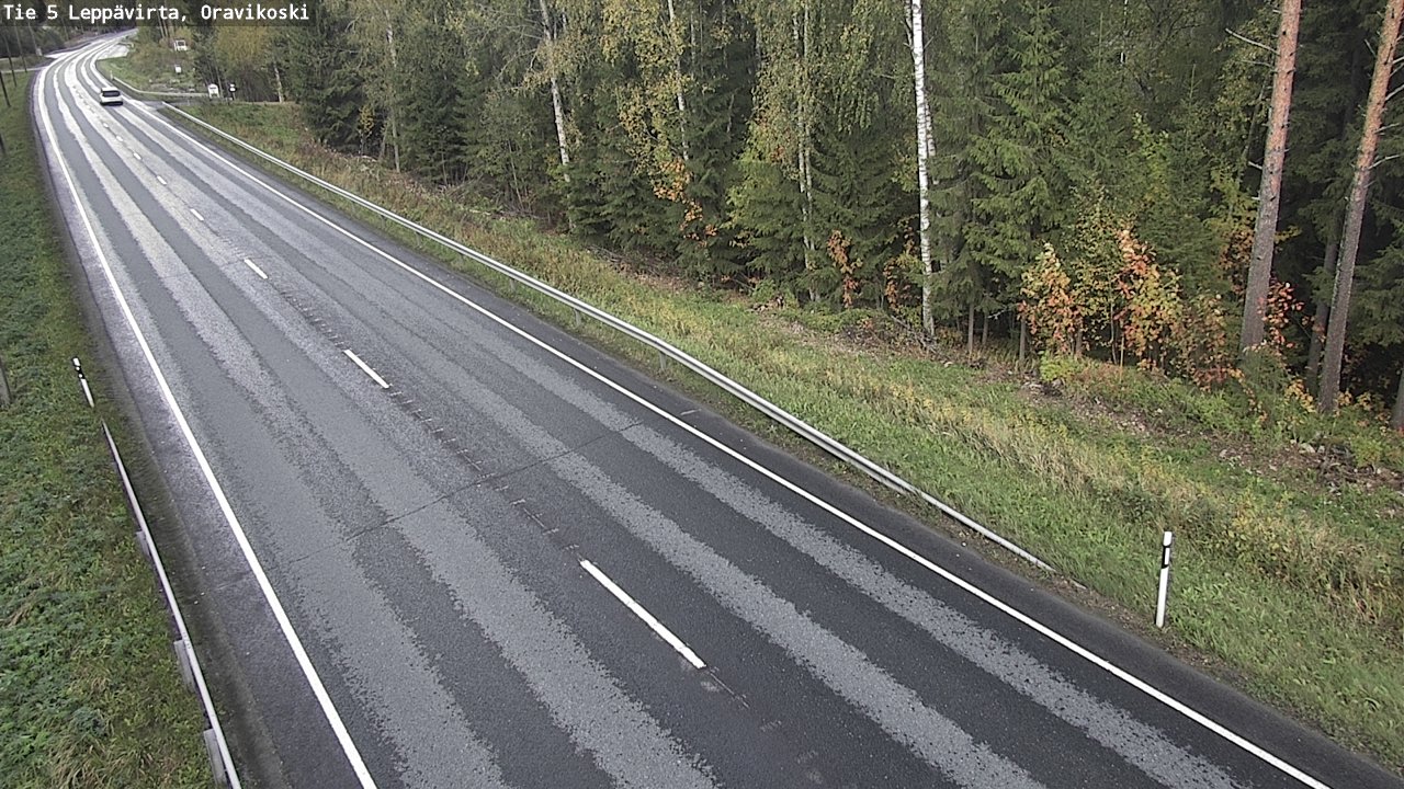 Kelikamerat Kuva Tie 5 Leppävirta, Oravikoski, Leppävirta, Pohjois-Savo