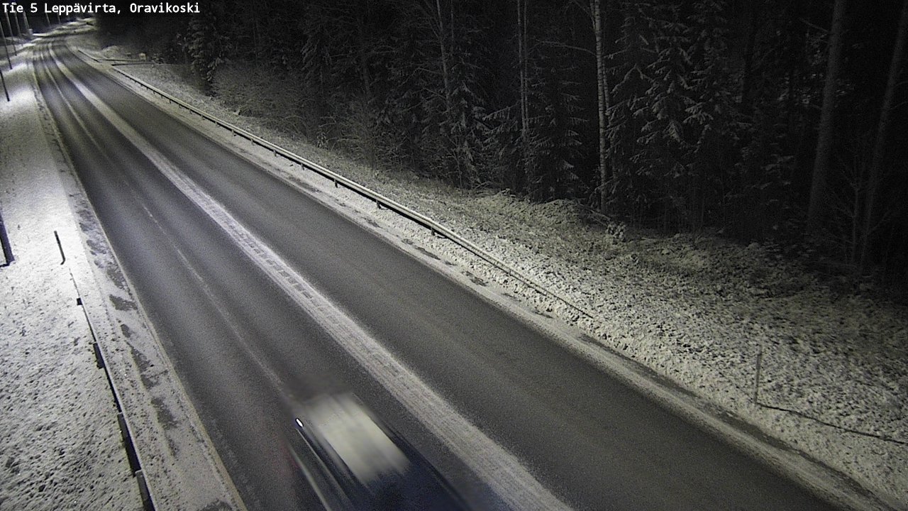 Kelikamerat Kuva Tie 5 Leppävirta, Oravikoski, Leppävirta, Pohjois-Savo