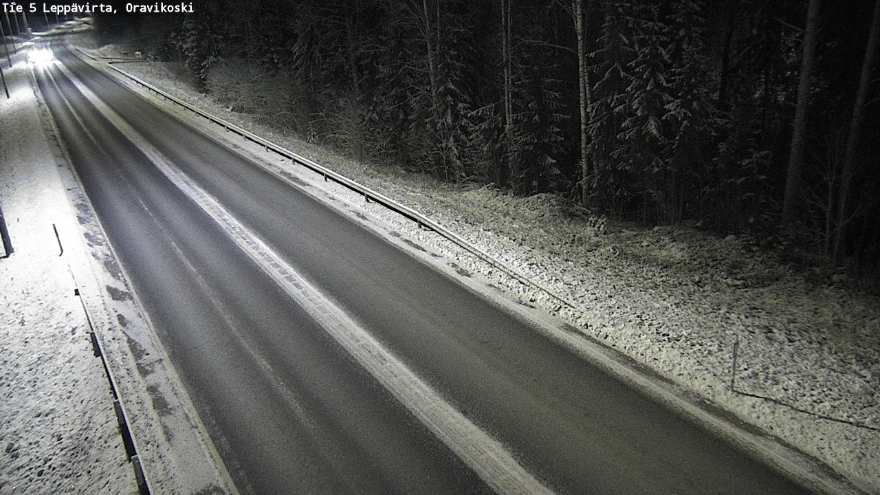 Kelikamerat Kuva Tie 5 Leppävirta, Oravikoski, Leppävirta, Pohjois-Savo