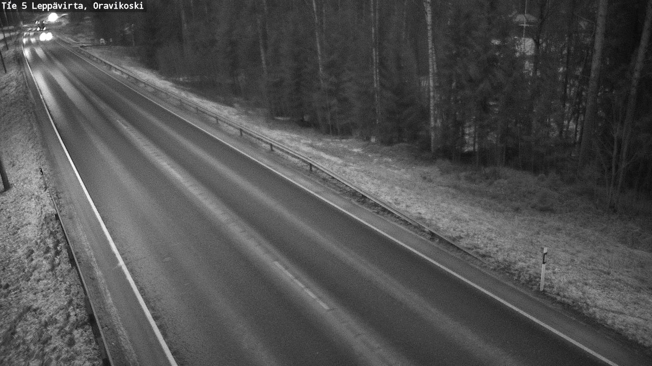 Kelikamerat Kuva Tie 5 Leppävirta, Oravikoski, Leppävirta, Pohjois-Savo