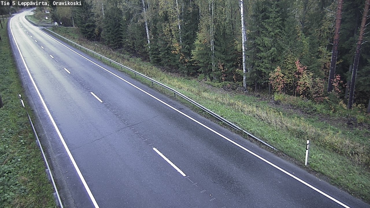 Kelikamerat Kuva Tie 5 Leppävirta, Oravikoski, Leppävirta, Pohjois-Savo