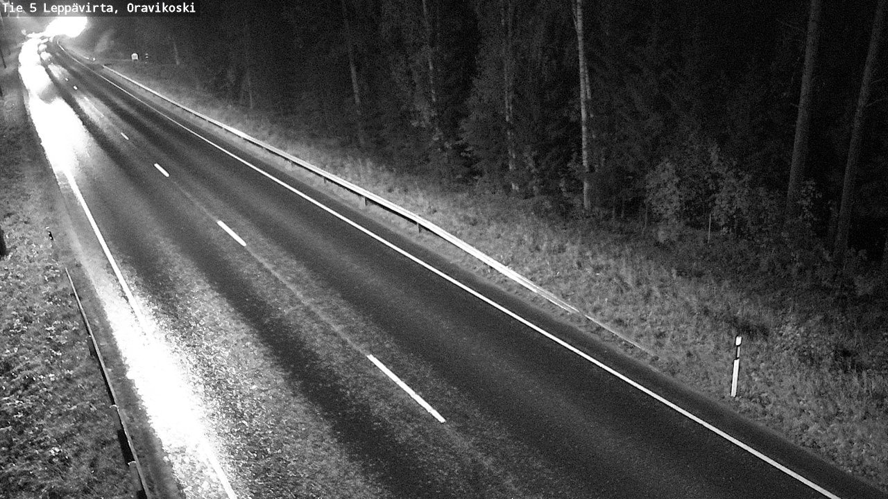 Kelikamerat Kuva Tie 5 Leppävirta, Oravikoski, Leppävirta, Pohjois-Savo