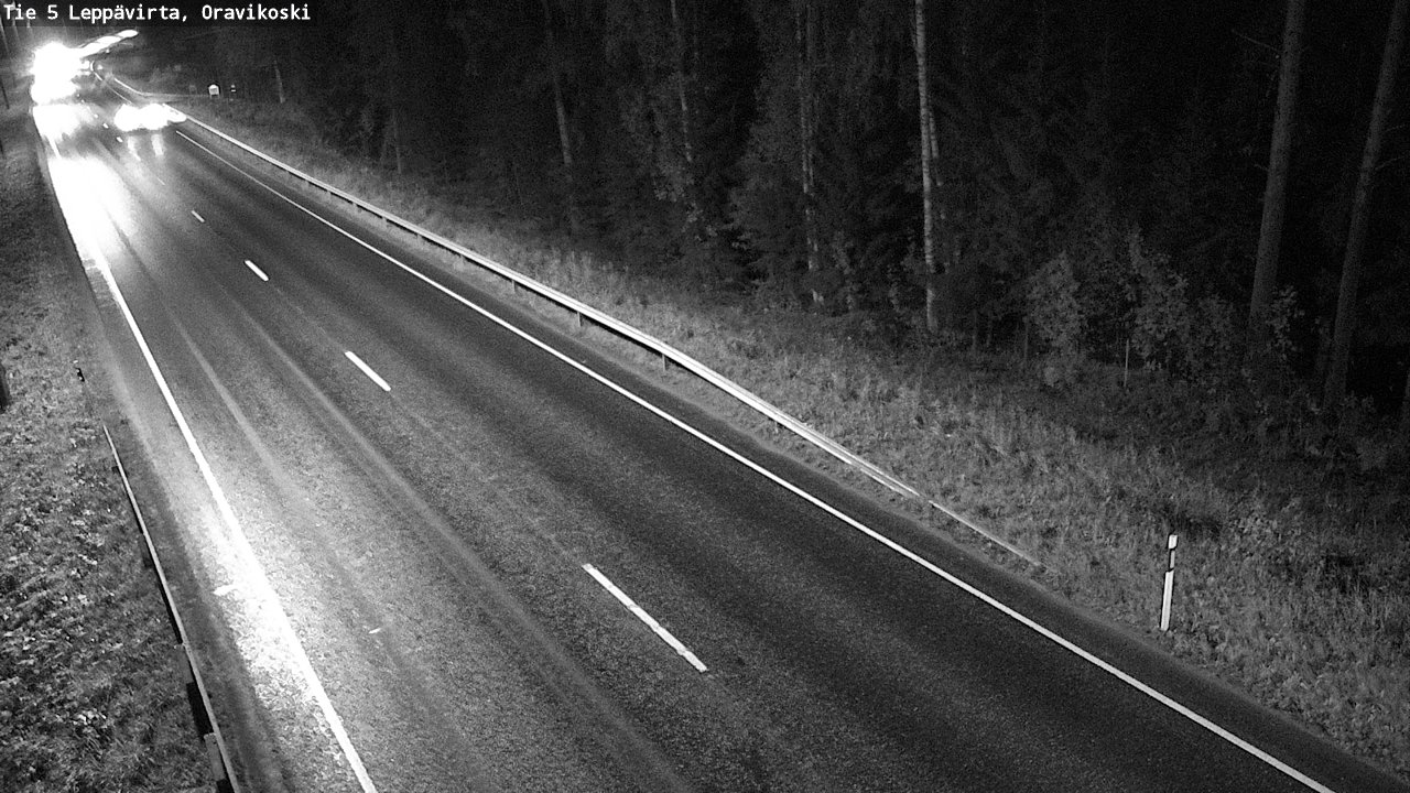 Kelikamerat Kuva Tie 5 Leppävirta, Oravikoski, Leppävirta, Pohjois-Savo