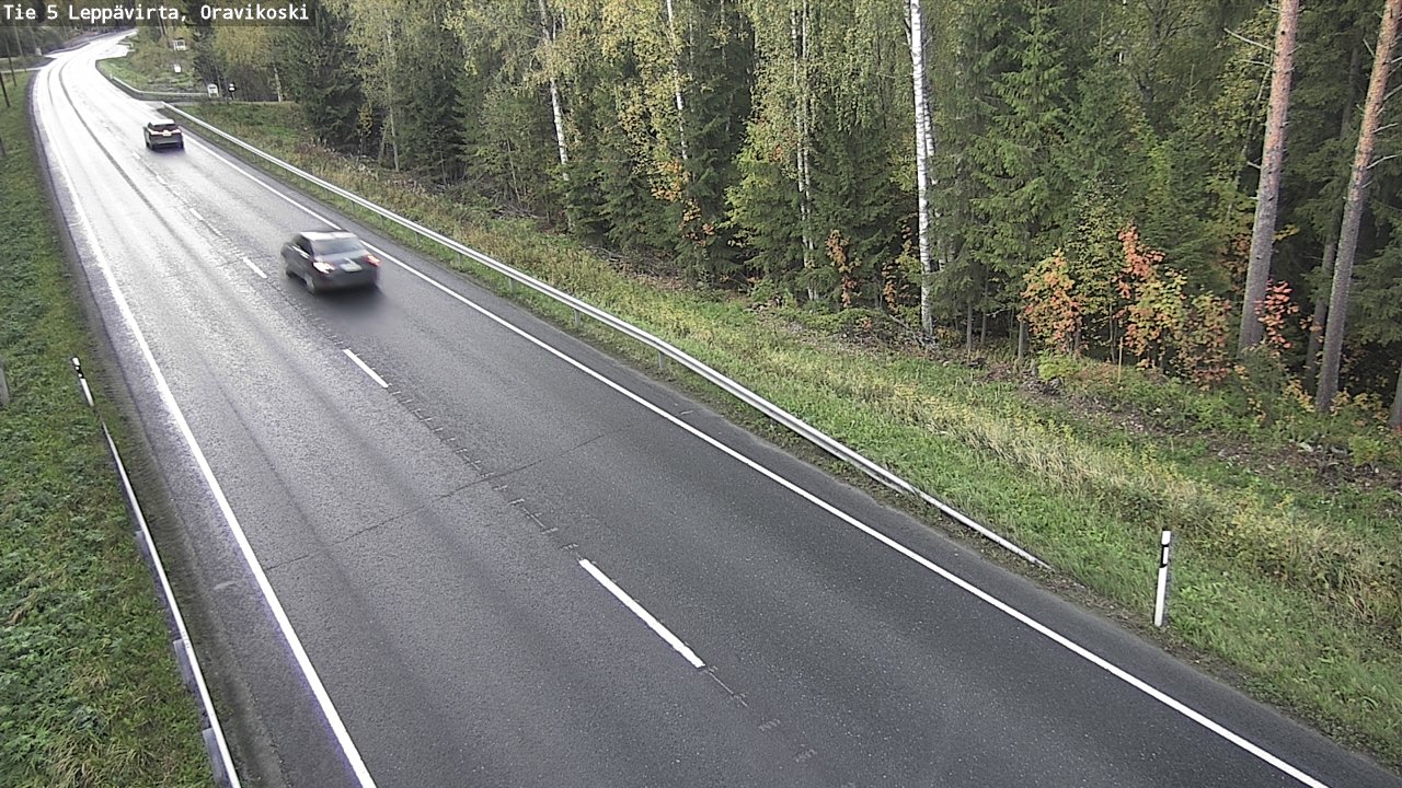 Kelikamerat Kuva Tie 5 Leppävirta, Oravikoski, Leppävirta, Pohjois-Savo