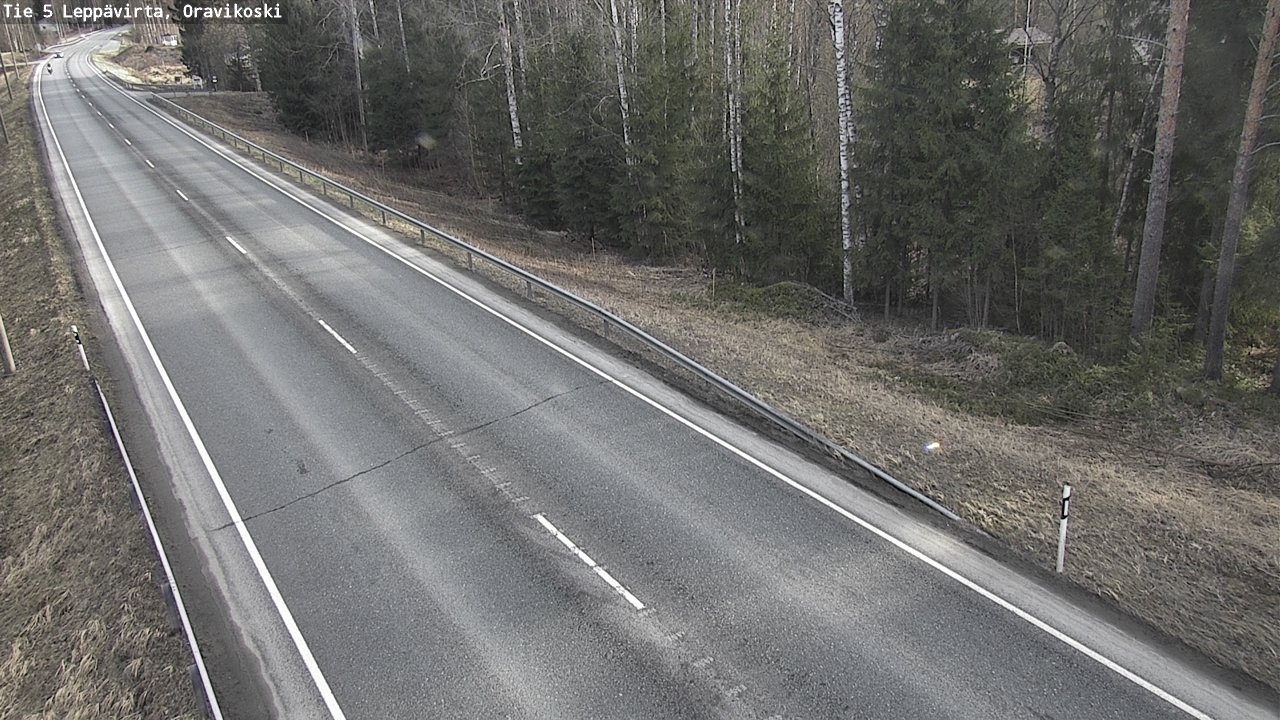 Kelikamerat Kuva Tie 5 Leppävirta, Oravikoski, Leppävirta, Pohjois-Savo